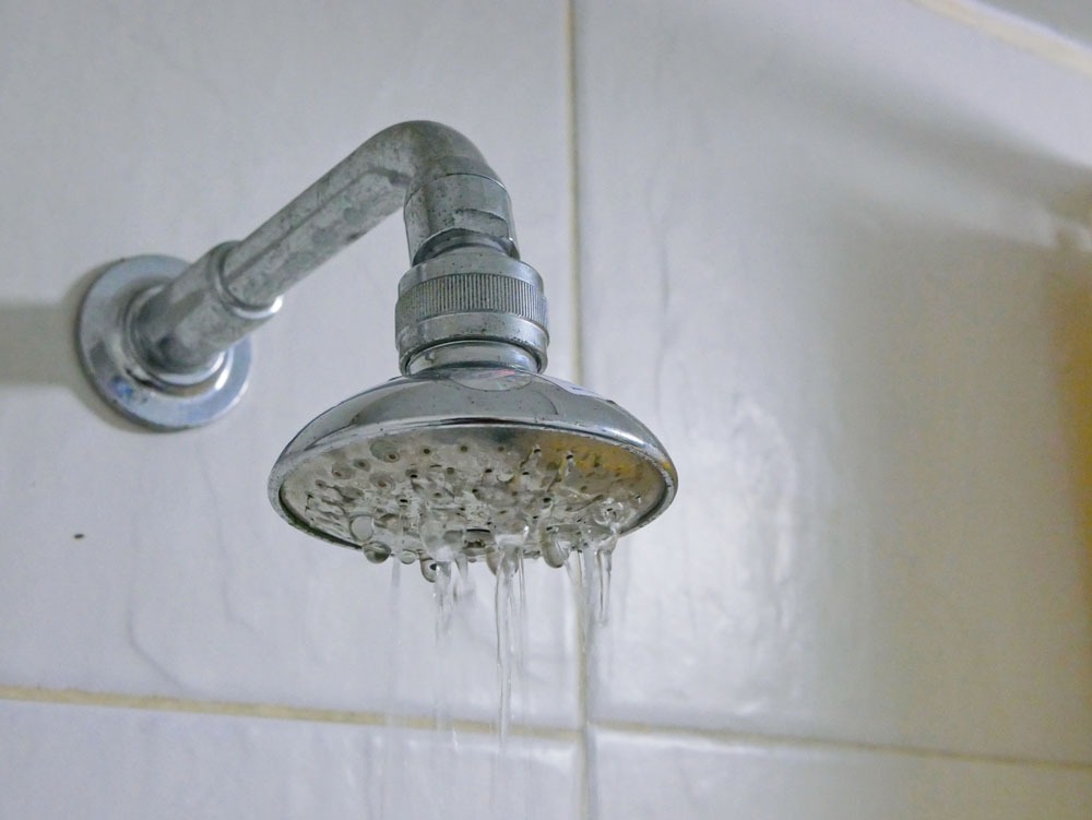showerhead with low flow