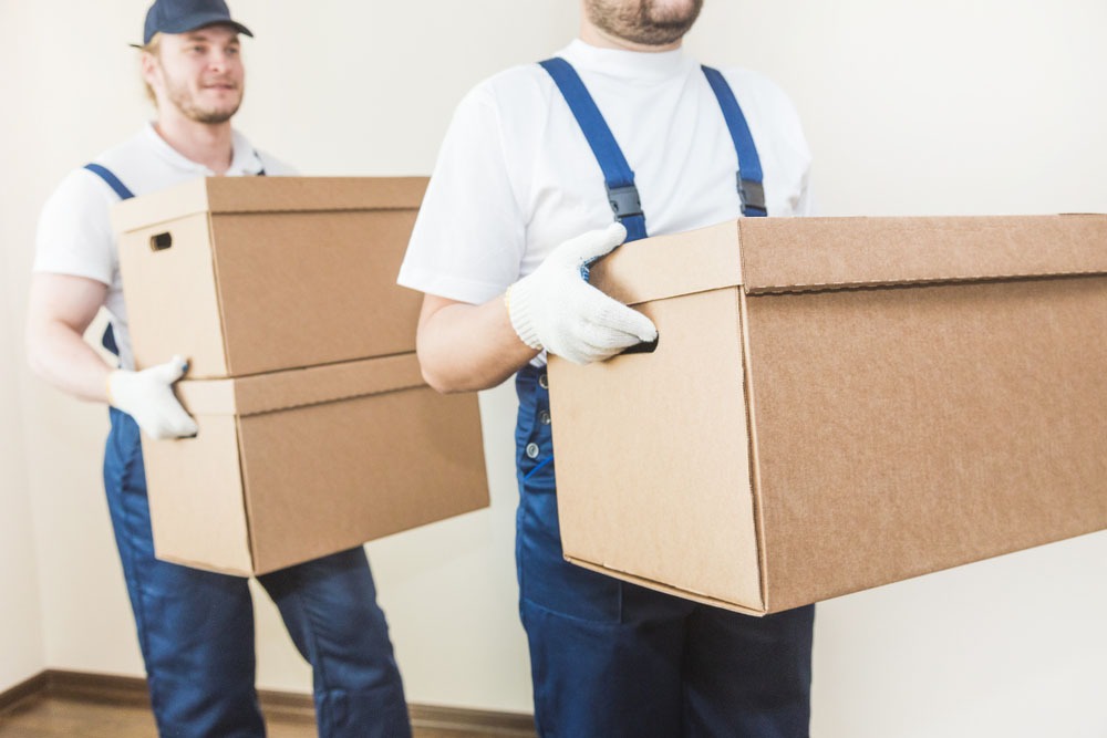 moving-out boxes for repiping service Georgetown, TX