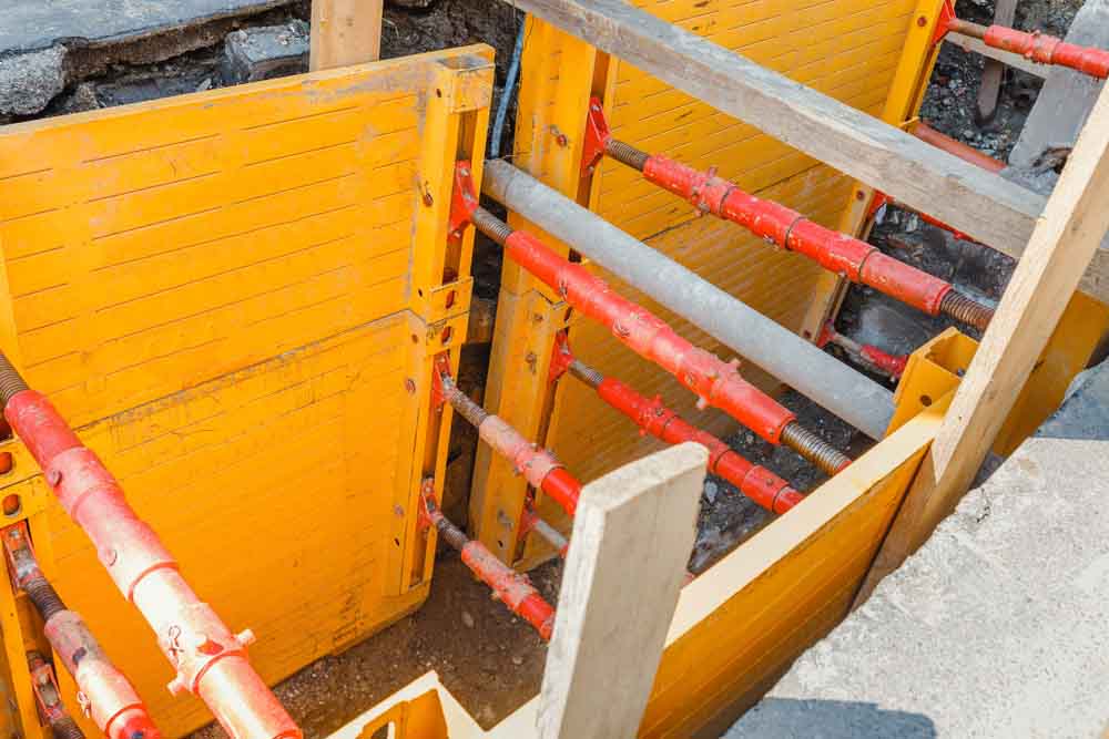 trench shield sewer repair Georgetown, TX